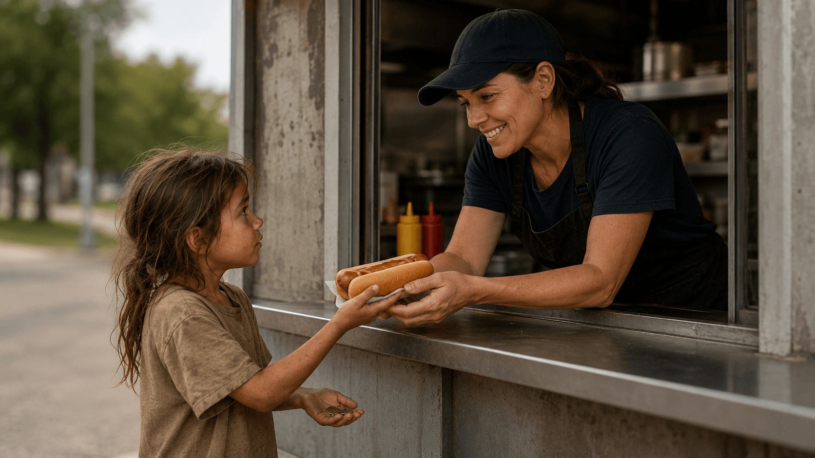 A Poor Hungry Girl Made One Promise… Then Returned in a Luxury Car